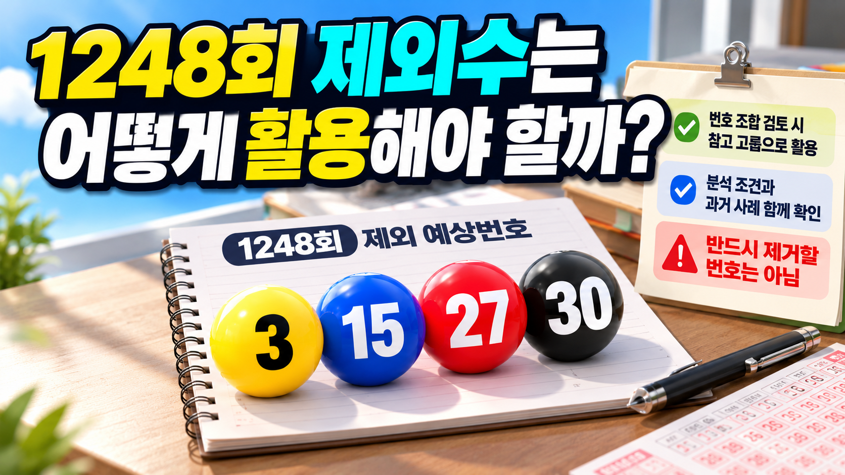 1248회 제외수는 어떻게 활용해야 할까?